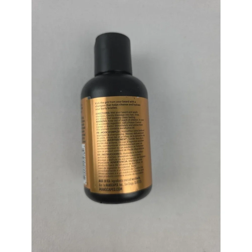 MANSCAPED Beard Shampoo & Conditioner, Hydrating Beard 4 Fl oz Each